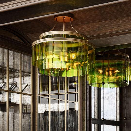 elegans zold uveg csillar borozo design zolduveg mediterran klasszikus menynezeti lampa vintage ebedlo konyha villa kastely etterem quintesse.jpg